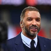Former Newcastle United defender Habib Beye. Beye could replace Will Still at Stade Reims if he is appointed as new Sunderland head coach.