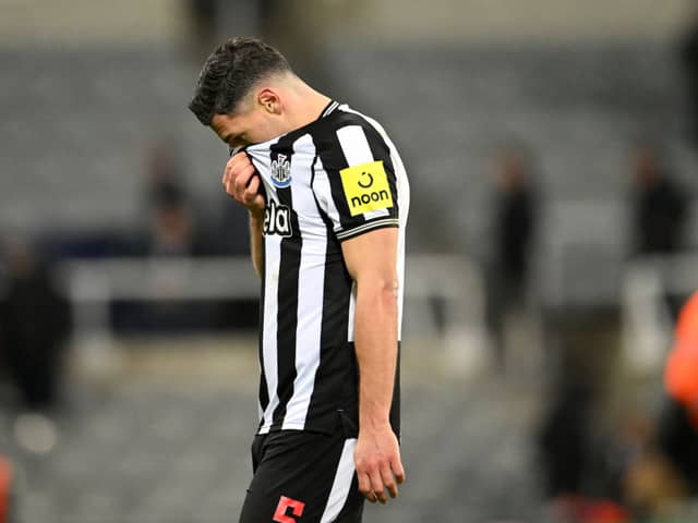 Newcastle United defender Fabian Schar. (Photo by Stu Forster/Getty Images)