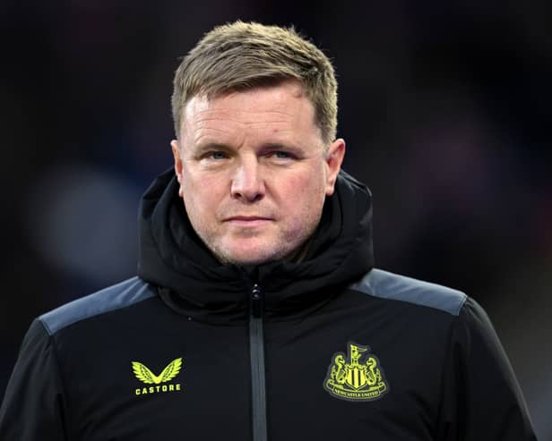 Newcastle United manager Eddie Howe