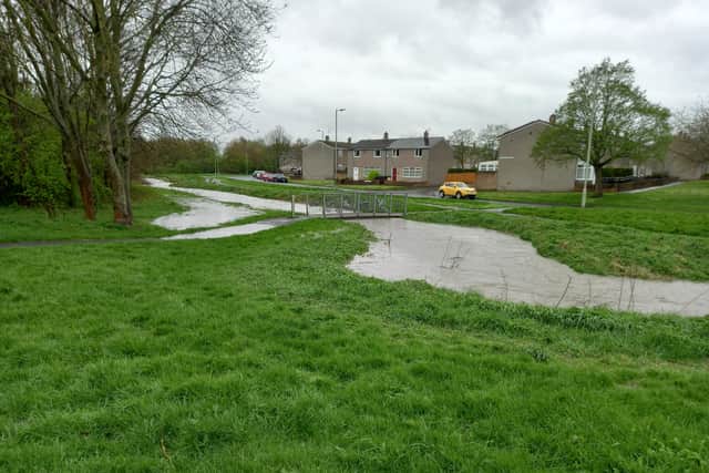 Campaigners have issued a warning over the potential problems that the flooding could cause if 1,200 homes are built in the area. Photo: Other 3rd Party.