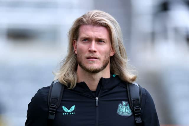 Loris Karius at Newcastle United.