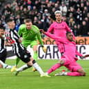 Fulham defender Tosin Adarabioyo in action against Newcastle United. The Magpies are reportedly interested in signing him on a free transfer this summer.