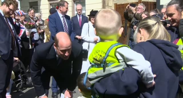 Prince William and Kevin discuss their favourite cake.