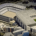 Concept images of Newcastle United’s St James’ Park rebuild via Bondibot.