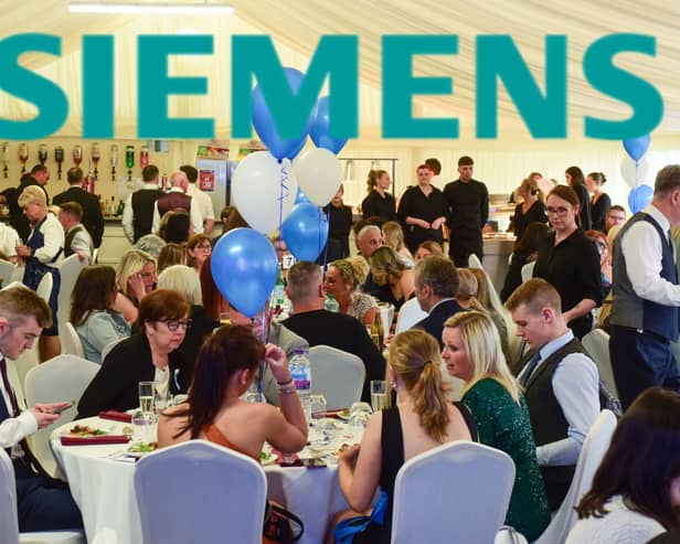 Siemens are one of this year's Pride of South Tyneside Awards sponsors.