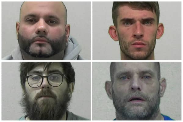 These are some of the people sentenced in and around South Tyneside recently. 