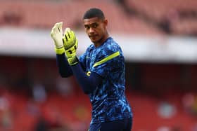 Spurs third choice goalkeeper Brandon Austin. 