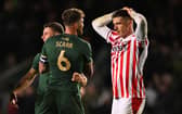 Ciaran Clark in action for Stoke CIty. The former Aston Villa and Newcastle United man has been released by the Potters.