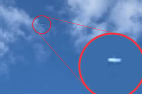 Sheffield mum Jennifer Dunstan says she has footage of a 'UFO' flying over the Arbourthorne area at around 6.07pm on May 6 - and has proof it isn't an plane.