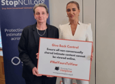 Kate Osborne, MP for Jarrow, and Love Island star, Georgia Harrison. Photo: Kate Osborne (via X).