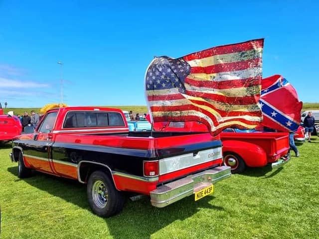 Fins and Chrome classic car show
