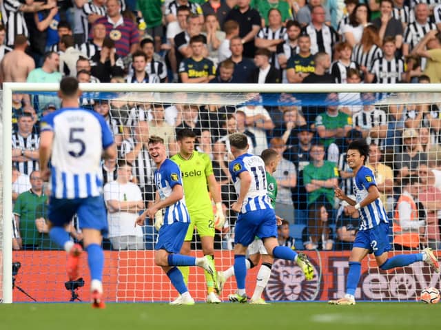 Newcastle United face Brighton at St James' Park on Saturday. The Magpies were beaten 3-1 in the reverse fixture thanks to an Evan Ferguson hat-trick.