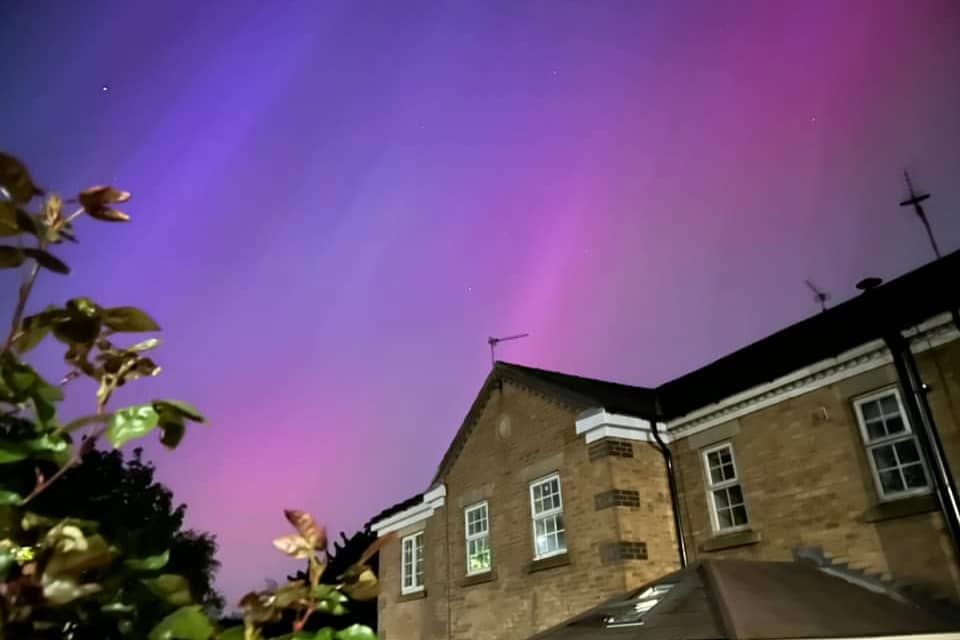 Charlie Pearson took this fantastic shot of the Northern Lights.