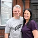 Ashley and Colin recently bagged a huge cash prize from the Postcode Lottery.