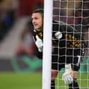 Southampton goalkeeper Alex McCarthy. McCarthy has recently been linked with a move to Newcastle United and Liverpool.