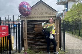 Leah Stewart walked 100 miles in six days