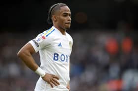 Leeds United winger Crysencio Summerville is being watched by Premier League clubs. 

