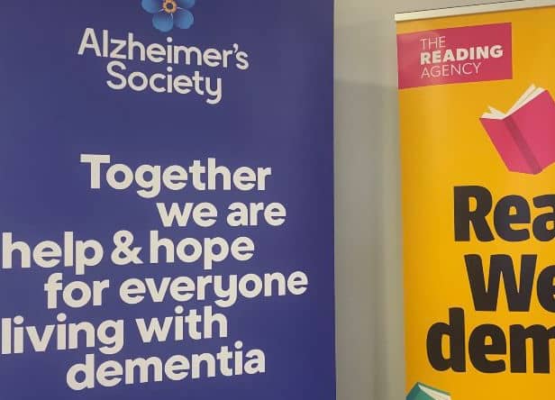 Alzheimer's Society hosted a Dementia Awareness event at Cleadon Park Library.