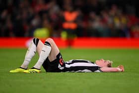 Newcastle were controversially denied a penalty during their defeat to Manchester United.