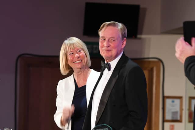 John and Irene Hays pictured at the Sunderland Echo business awards.