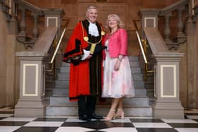 Mayor of South Tyneside Cllr John McCabe and Mayoress Julie McCabe.