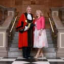 Mayor of South Tyneside Cllr John McCabe and Mayoress Julie McCabe.