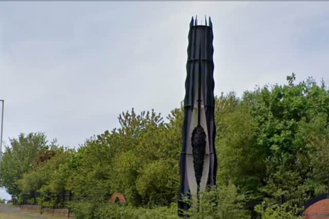  The Swarm sculpture near Monkton Business Park North, South Tyneside
