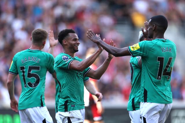 Alexander Isak won plaudit for his incredible performance against Brentford.