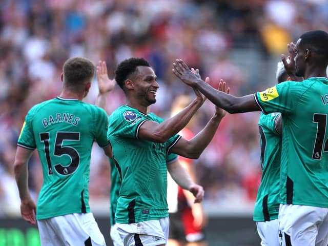 Alexander Isak won plaudit for his incredible performance against Brentford.