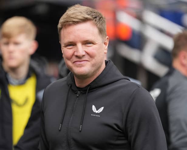 Newcastle United boss Eddie Howe. (Photo by ANDY BUCHANAN/AFP via Getty Images)
