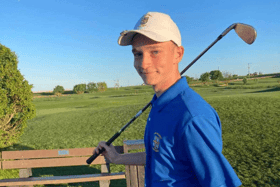 James Russell is celebrating hitting his first hole-in-one at Whitburn Golf Club. Photo: Other 3rd Party.