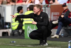 Newcastle United boss Eddie Howe. 