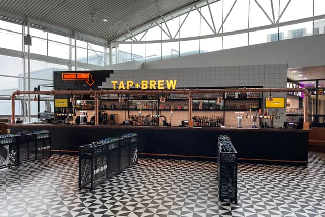Tap + Brew has replaced the Beer House at Newcastle International. The bar has a wide range of on-tap beers and also have Sky Sports showing throughout. Photo: National World.