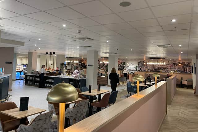 The Aspire Lounge has undergone a full refurbishment to now provide a 'three-tier' offering to customers. Photo: National World.