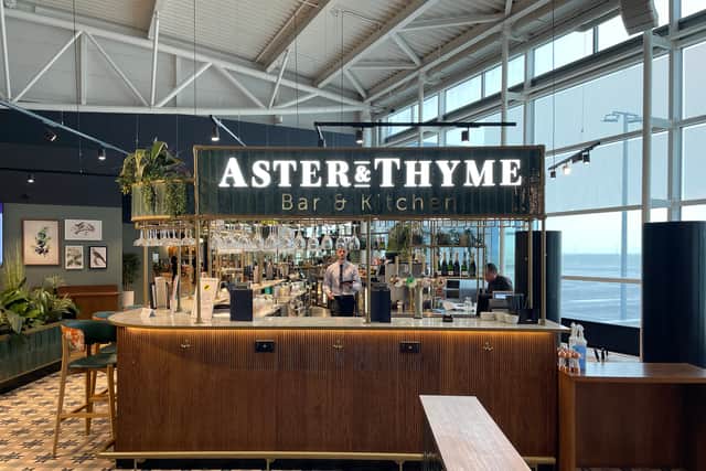 Aster & Thyme provides a luxurious place to relax and eat ahead of a flight. Photo: National World.