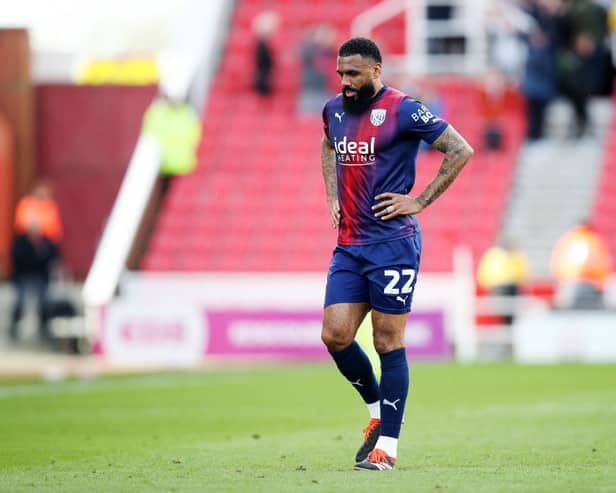 Yann M'Vila playing for West Brom. (Photo by Jess Hornby/Getty Images)