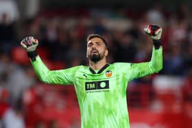 Valencia goalkeeper Giorgi Mamardashvili