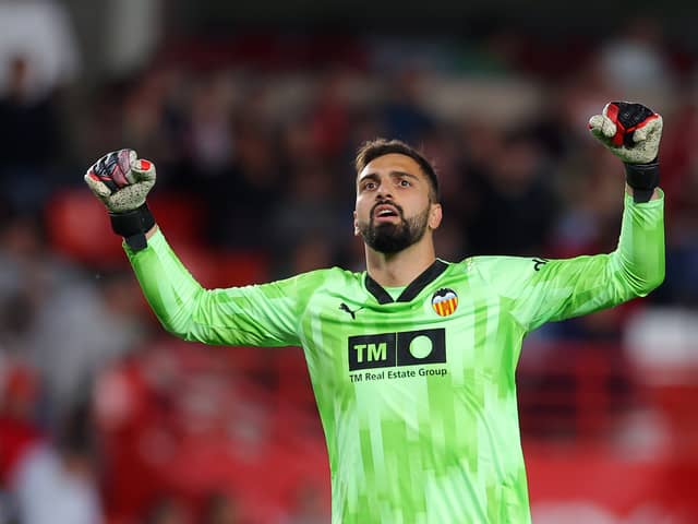 Valencia goalkeeper Giorgi Mamardashvili