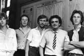 Music group The News were pictured in 1979.