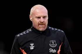 Everton boss Sean Dyche. The Toffees are reportedly interested in signing Kalvin Phillips this summer - a move that could open the door for Newcastle United to sign Amadou Onana.