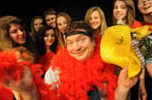 Harton Technology College art and drama teacher Harry Lynch was pictured rehearsing his final performance, Swan Song, with pupils in 2016. 