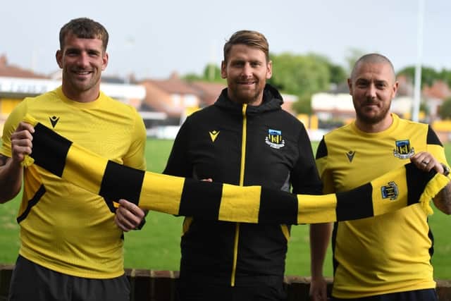 Hebburn Town have completed the signings of former Morpeth Town duo Michael Turner and Liam Noble (photo Tyler Lopes)