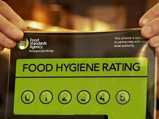 These are all the new hygiene ratings across the region from the last few weeks. 