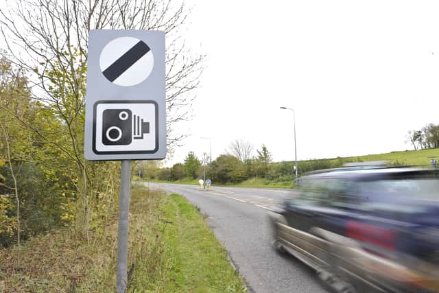 Speed limit sign. Photo: Ben Birchall/PA Wire