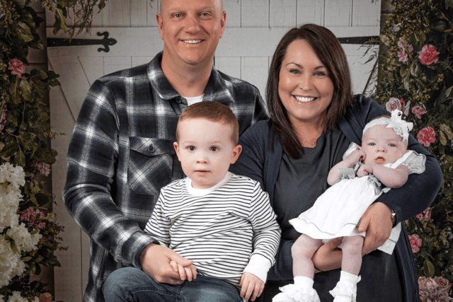 Mark and Louise were not allowed to be alone with their children, Mason and Robyn, following the false accusations. Photo: North News.
