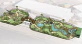 How new 'adventure golf' development on land near Oasis Amusements could look.