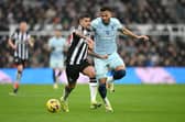 Lloyd Kelly in action against Newcastle United. (Photo by Stu Forster/Getty Images)