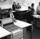 Pupils in the Home Economics area at Mortimer School. We hope it brings back happy memories from February 1990.