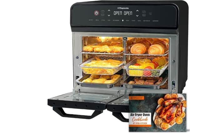 More of a complete oven than just an air fryer, the HYSapientia's capacity is huge
