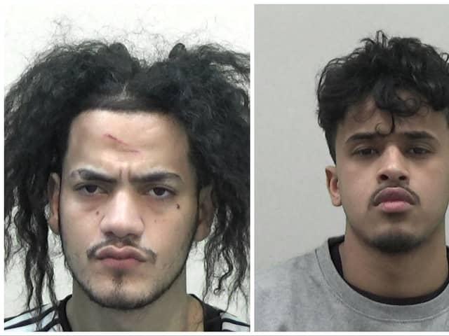Ali Alshamari, 19, and Jil Louah, 20